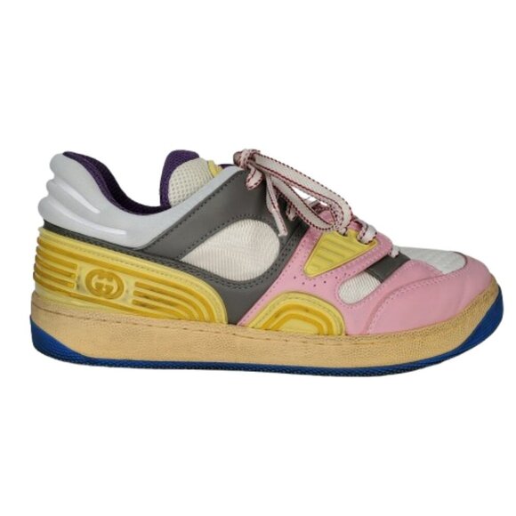 Gucci Demetra Basket Low Top Sneakers - Picture 1 of 8